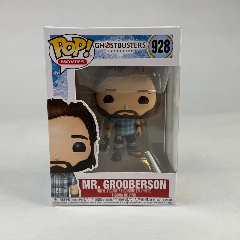 Funko Pop‎ Ghostbusters Afterlife Mr Grooberson 928 Vinyl Figure Paul Rudd